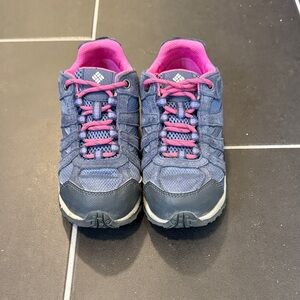 Columbia Navy and Pink Trail Shoes